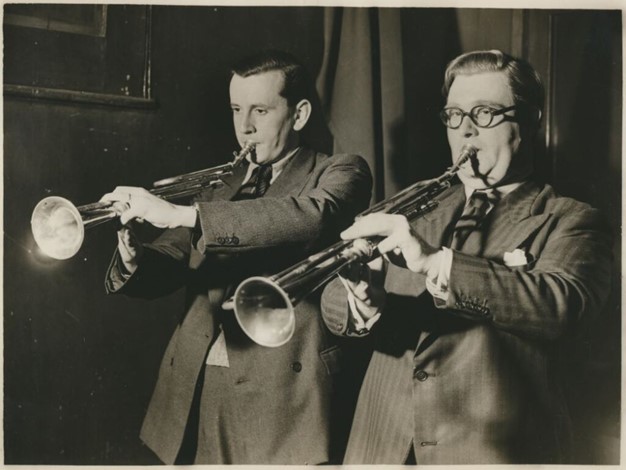 Malcolm Arnold with his tutor